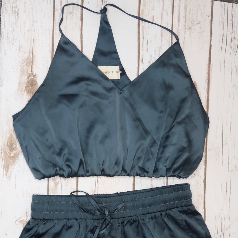 Two Piece Turquoise Set